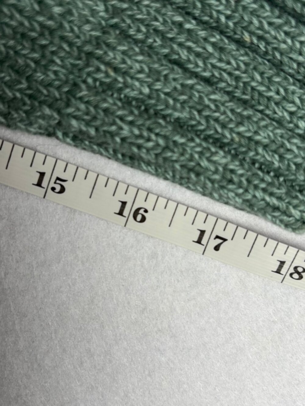 VTG Cabela's Cable Knit Full-Zip Cardigan Women's L Teal Cozy Grandpa Cabincore - Picture 6 of 7